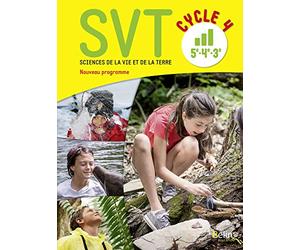 SVT cycle 4 (5e, 4e, 3e) : Livre élève - Nouveau programme 2016