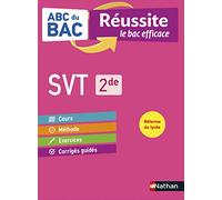 SVT (Sciences de la vie et de la Terre) 2de - ABC du BAC Réussite - Programme de seconde 2022-2023 - Cours, Méthode, Exercices