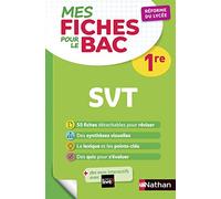 SVT (Sciences de la vie et de la Terre) Première - Mes fiches pour le BAC 1re - BAC 2026