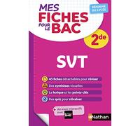 SVT (Sciences de la vie et de la Terre) Seconde - Programme 2024-2025 - Mes fiches pour le BAC 2de