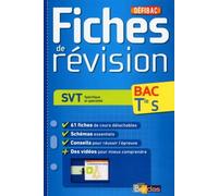 Svt Spécifique Et Spécialité Tle S - Fiches De Révision - Edition 2015