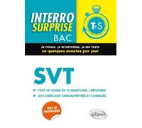 SVT Terminale S - Pierre-Marie Bourlon - Ellipses - broché - Scolaire / Universitaire