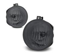 SVTSTRQE Feux de brouillard Conjunto De Luz Antiniebla 4805858AA Para Jeep Para Grand Cherokee H10 2004 2005 2006 2007 2008 2009 2010(Smoke lens)