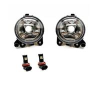 SVTSTRQE Feux de brouillard Pour Nissan R32 2004 2005 2006 2007 2008 2009 Phares Antibrouillard Grilles Couvercle Et Fil(Only Fog2 lamp)