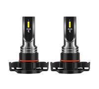 SVTSTRQE Feux de brouillard Pour PSX24W H16 H7 9006 HB4 H11 9005 HB3 Ampoules Moto Voiture Phare Anti-Brouillard ATV 80W 30000LM(8000K)