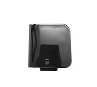 SVTSTRQE pour Mercedes pour Classe S W222 S300 S320 S350 S400 S500 S60 1998-2005 Cache Attelage Avant 2208850323 2208851223 Cache-œillet Crochet remorquage(Modèle A Noir)