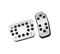 SVTSTRQE Pour Pour Fiesta MK7 2009-2015 Pour Ecosport 2012 2013 2014 2015 2016 2017 LHD Couvre-palier Voiture Accélérateur Éclats Couvercle plaquette pédale embrayage frein(AT sans repos)