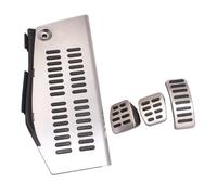 SVTSTRQE Pour VW Pour Polo Pour Golf 4 Pour Bora Pour Beetle RSi GTI R32 LHD Coussinet Voiture Repose-pieds Coussin Pédalier Couvercle plaquette pédale embrayage frein(MT)