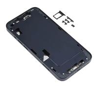 SVV Cadre, cadre central compatible avec iPhone 15 Series. Comprend boutons et fente SIM. Boîtier, coque arrière, couvercle de batterie. OEM (noir)