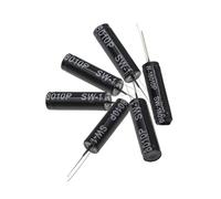 SW-18010P 12V noir haute Vibration interrupteur boule inclinaison Double perle Angle ressort capteur SW18010 ESSEIEIE(10PCS)