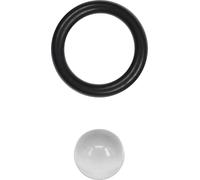 SW-K kit d'entretien joint + bille en verre pour la soupape de crema du groupe d'infusion pour convient à Saeco Spidem Miele Gaggia Krups Solis Bosch Tchibo König Rotel Set-7 | SUP HD RI Royal Magic S
