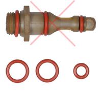 SW-K Kit d'entretien joint d'étanchéité Kit de rechange pour valve de support bec verseur adapté à Saeco Miele Gaggia Bosch Tchibo Unold Solis Spidem Satrap TurMix roi Rotel Set-6 | SUP RI HD Royal Ma