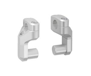 SW-Motech Ø 28 mm. Pontet de guidon variable. Gris. - Ø 28 mm. Pontet de guidon variable. Gris.