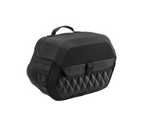 SW-Motech 19,5 l. 600D polyester/similicuir. Pour SLH droit. - 19,5 l. 600D polyester/similicuir. Pour SLH droit.