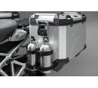 SW-Motech 2 gourdes de 0,6 l, Acier Inox. Avec support mâle. - 2 gourdes de 0,6 l, Acier Inox. Avec support mâle.