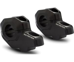 SW-Motech 28mm-Handlebar 30/22mm, déplacement de barre Noir Noir
