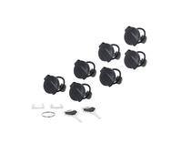 SW‑Motech Verrous de coffre TRAX ION/EVO/ADV – Lot de 7 avec 2 clés