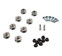 SW-Motech Kit adaptateur Aero ABS Sideframes Pro Noir/Argent