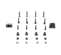 SW-Motech Kit adaptateur Evo pour boîtiers latéraux Givi Trekker Noir