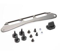SW-MOTECH Adapter Kit for Adventure-Rack Black. for Givi/Kappa Monolock