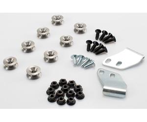 SW-Motech Adapter Kit Trax/Nanuk, sideframes pro Argent/Noir Argent/Noir