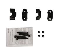 SW-MOTECH Bar Riser for Ř 28 mm Handlebar H=30 mm. Black