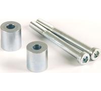 SW-Motech Espaceurs Rehausse Du Guidon REHAU. 30MM, ARGENT GG