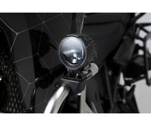 SW-Motech Evo Lights, pinces de barre de collision Noir Noir