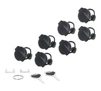 SW‑Motech Verrous de coffre TRAX ION/EVO/ADV – Lot de 7 avec 2 clés