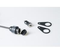 SW-Motech Fixation universelle M8 & M10. Avec USB Adapter. - Fixation universelle M8 & M10. Avec USB Adapter.