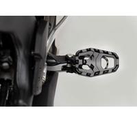 SW-Motech Honda CRF 1000L/1100L/AS, extension du repose-pieds Noir Noir