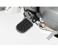 SW-Motech Kit de repose-pieds ION - Gris. Modéles Aprilia, BMW, Suzuki., noir-argent