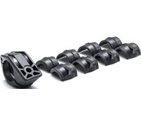 SW-Motech – Fixations pour feux additionnels – Pour crashbars Ø 22/25/26/27/28 mm – Noir