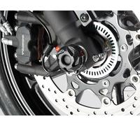 Sw-motech Suzuki V-strom 1000/1050&yamaha Mt-10 Front Wheel Axle Protectors Noir