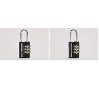 SW-MOTECH Lock for Motorcycle Luggage Black. Combination Lock (Lot de 2)