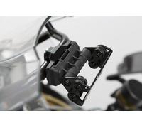 SW-Motech Support GPS/Smartphone pour barre transversale 13/16 mm Noir