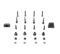 SW-Motech Kit adaptateur Evo pour boîtiers latéraux Givi Trekker Noir