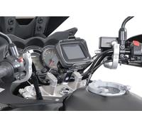 SW-Motech Pour guidon Ø 28 mm. Vibrations amorties. Gris. - Pour guidon Ø 28 mm. Vibrations amorties. Gris.
