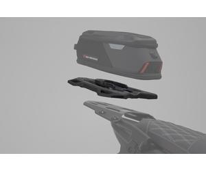 SW-Motech Pour sacoche PRO. Avec platine. Noir. - Pour sacoche PRO. Avec platine. Noir.