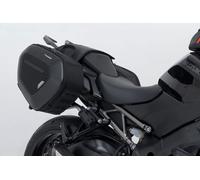SW-Motech Pro Blaze Kit, sacoches de selle avec entretoises Noir Noir