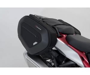 SW-Motech Pro Blaze Kit, sacoches de selle avec entretoises Noir Noir