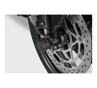 Sw-motech Yamaha Yzf-r1 15/yzf-r6 16 Front Wheel Axle Protectors Noir