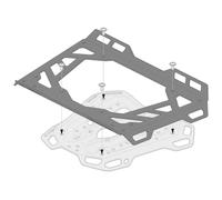 SW-Motech Extension porte-bagages Adventure Rack Aluminium 45x30 cm Noir BMW F 700 GS ABS 2013-2017