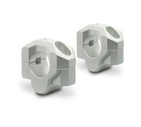 Sw-motech 28 Mm Leh.00.039.20201/s Handlebar Riser Argenté