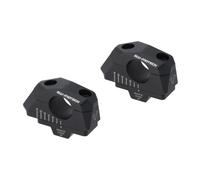 SW-Motech Pose de guidon variable pour Ø 22mm/28mm VARIABLE, NOIR, 28 MM
