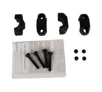 SW-Motech Réhausseur de guidon Ø 28 mm - H=20 mm. Noir.