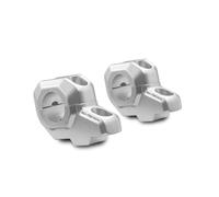 SW-Motech Réhausseur de guidon avec déport Ø 28 mm - H=30 mm. Recul de 22 mm. Gris.