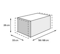 SW-MOTECH Sacoche arrière moto PRO RACKPACK 1680D 32-42L