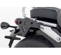 SW-Motech Support Latéral pour Harley-Davidson Softail, noir noir