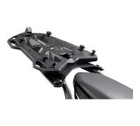 Plaque adaptatrice SW-Motech pour STREET-RACK - Pour Givi/Kappa avec Monokey. Noir.